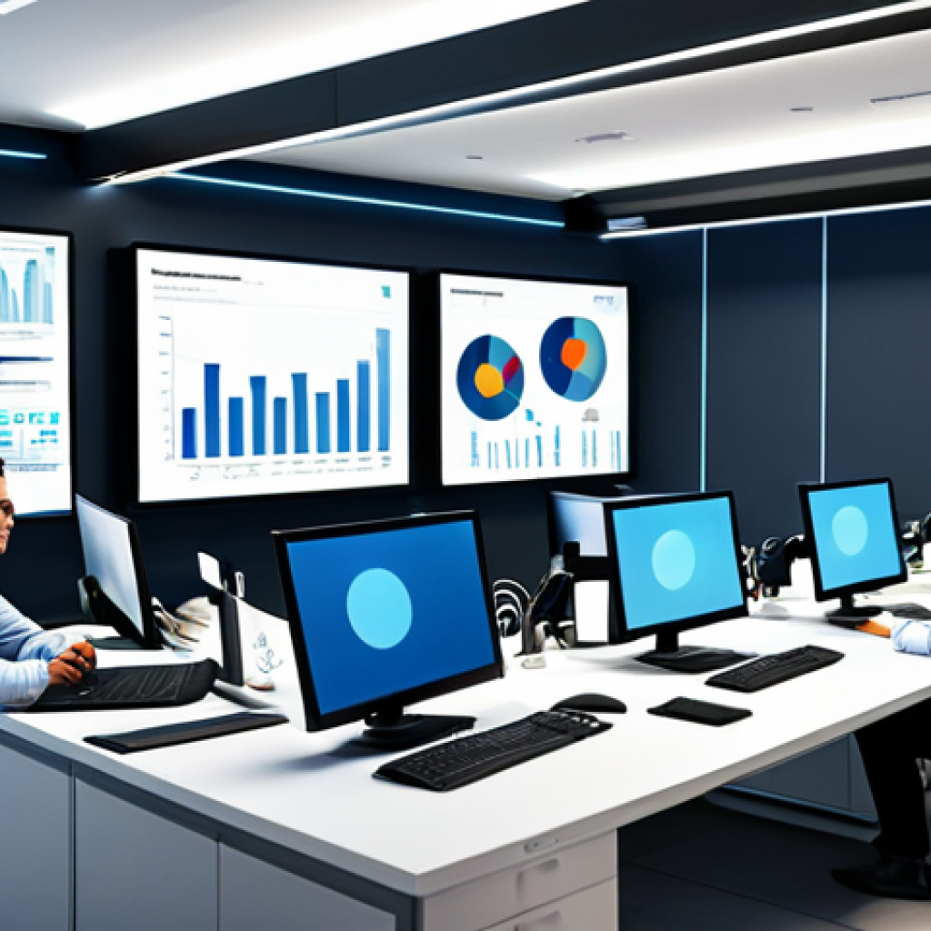 소비자중심 경영과 디지털 혁신의 연계 전략 연구와 분석 - Customer Data Analysis**

"A modern office scene depicting data analysts examining charts and graphs...