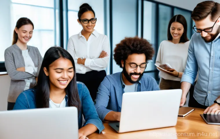 소비자전문기술사 이직 성공 전략 - **Prompt for Consumer Tech Expert in Action:**
    "A vibrant, high-definition, photorealistic image...