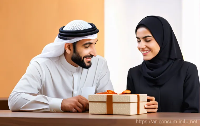 소비자 불만 관리 전략과 실행 사례 - **Prompt: Customer Feedback as a Valuable Gift**
    A bright, clean, and modern office setting with...