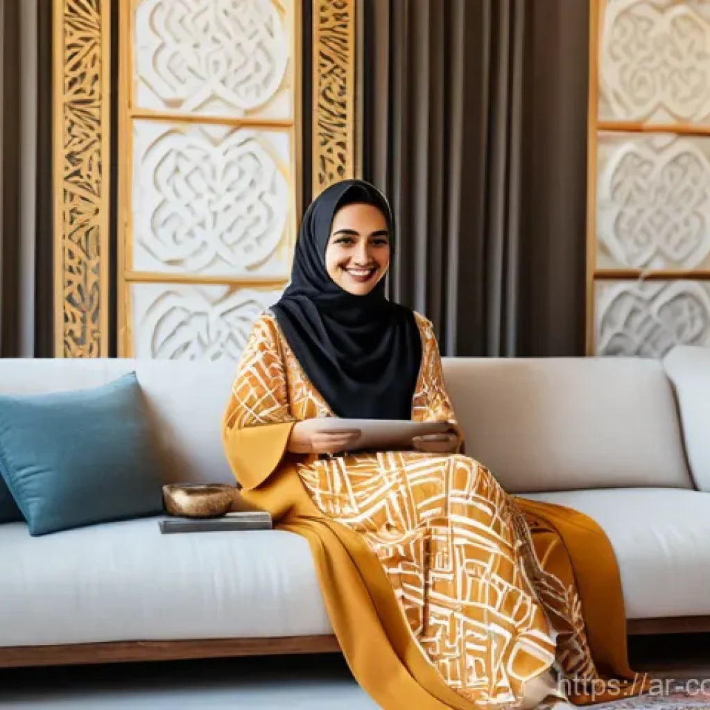 소비자 행동 데이터를 활용한 맞춤형 서비스 - The Joy of Personalized Discovery**

A vibrant, high-definition photograph of a young Arab woman, el...