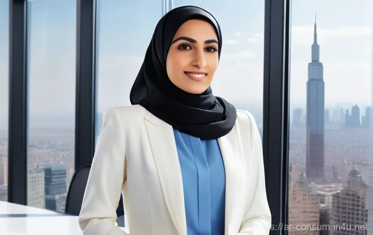 소비자 행동 데이터를 활용한 신제품 혁신 사례 연구와 분석 - The Data Navigator**

Subject: A confident, elegantly dressed Arab businesswoman in her late 30s to ...